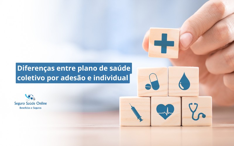 Diferenças entre plano de saúde coletivo por adesão e individual